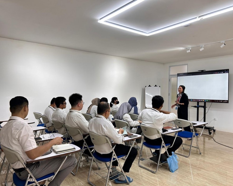 Business team discussion